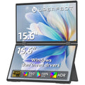 UPERFECT Laptop Screen Extender 15.6" 1080P Dual Screen with Speaker HDMI USB-C Triple Monitor for Laptop MacBook Surface PC Xbo