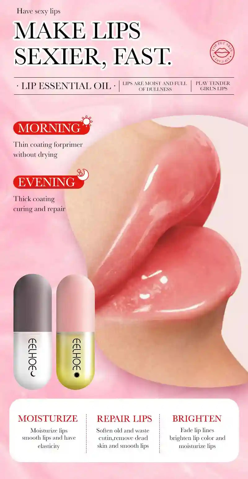 Lip Plumper Serum | Natural Moisturizing Lip Treatment | Tidesmit Lip Care Tidesmit