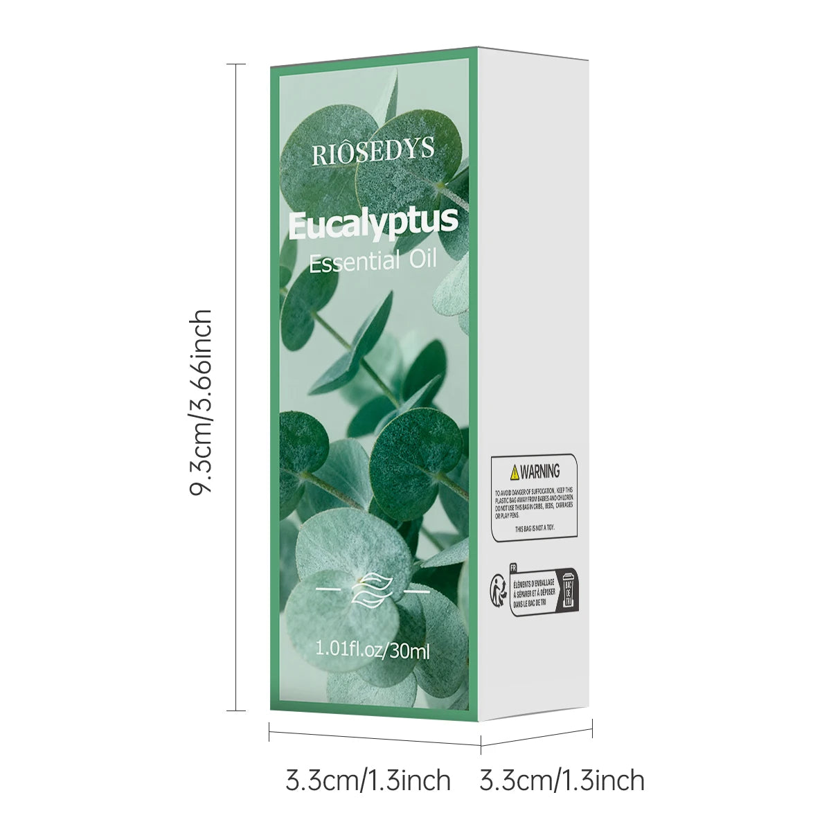 Eucalyptus essential oil, a botanical fragrance, nourishes hair and provides body massage care; suitable for all seasons.