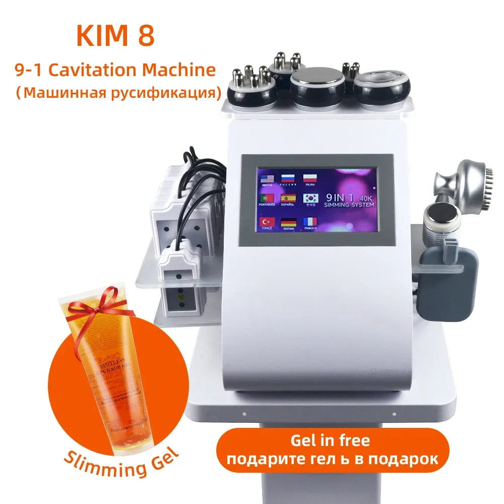 40K Ultrasonic Cavitation Machine for Body Sculpting and Muscle Relief Body Shaping Massage Equipment Tidesmit