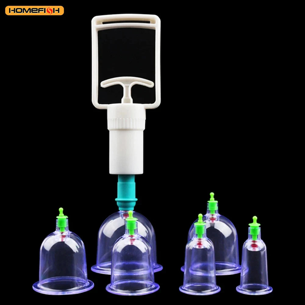 Vacuum Cupping Massage Kit for Deep Tissue and Muscle Recovery Fascia Gun Tidesmit