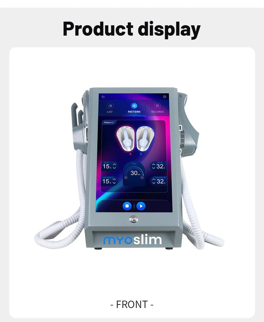 Portable EMS Muscle Stimulator RF Body Sculpting Device 6500W Relaxation Treatment Tidesmit