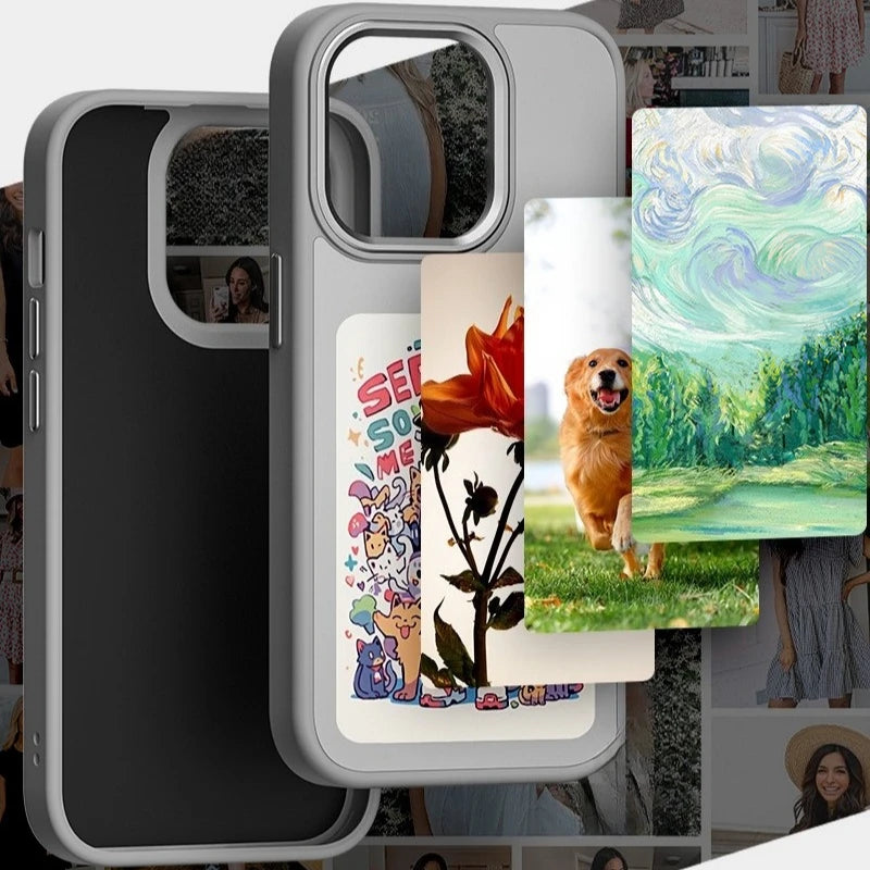 NFC E-Ink Phone Case for iPhone - Custom DIY Display & Slim Fit Cover Tidesmit