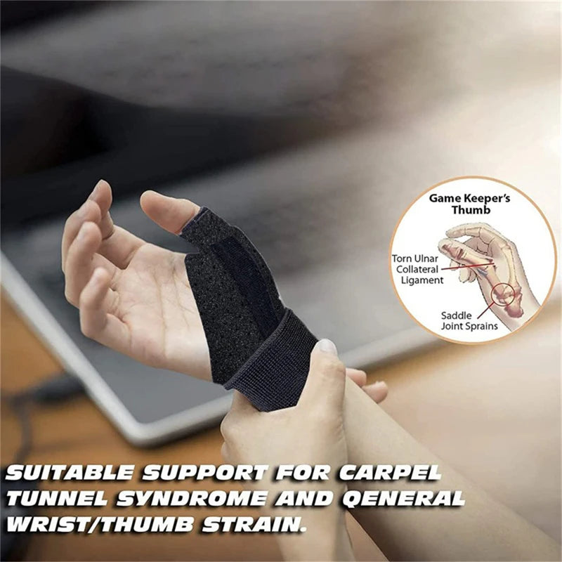 Breathable Flexible Wrist Splint Thumb Support Brace Comfortable Thumb Protector Guard Relieve Discomfort From Arthritis