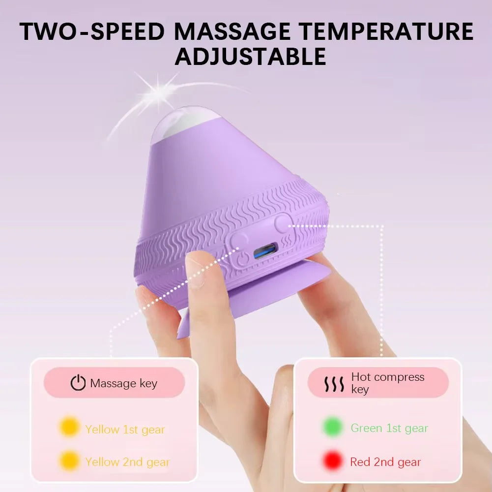 Wall Mounted Electric Massager for Deep Tissue Muscle Relief Body Shaping Massage Equipment Tidesmit