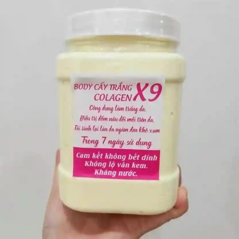 Collagen Body Scrub 900g | Professional Exfoliating Brightening Cream Scrubs Treatments Tidesmit
