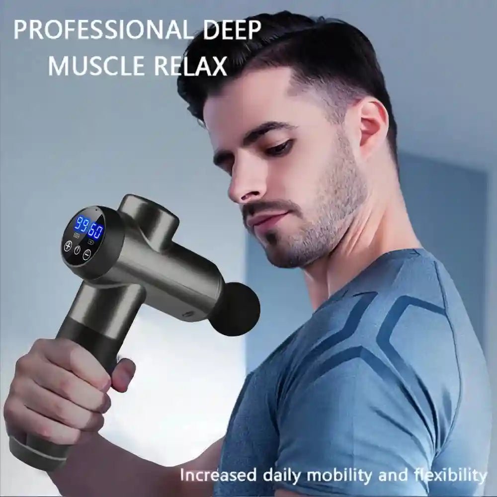 Deep Tissue Percussion Massage Gun for Athletes - EU Stock Fascia Gun Tidesmit