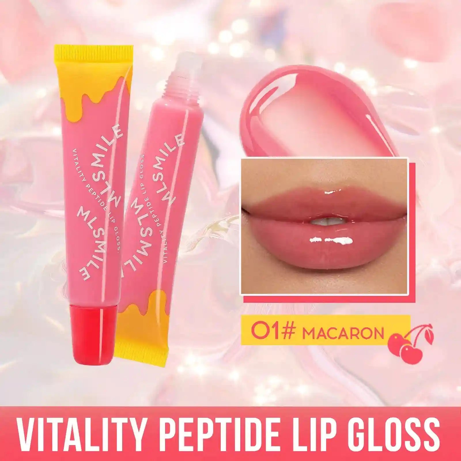 Plumping Lip Gloss Tint - Moisturizing Lip Care by Tidesmit Lip Care 01 Tidesmit