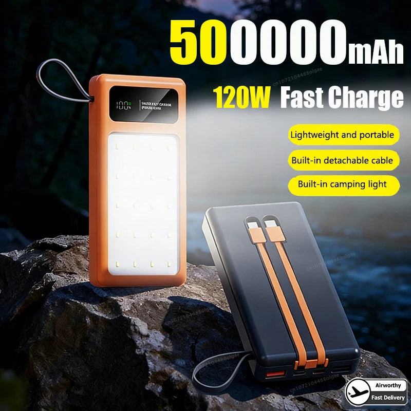 Tidesmit Portable Fast Charging Power Bank - 50K-200K mAh USB-C Tidesmit