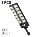 8000W 160000 LM Super Bright Solar Street Lights 1008 LED Solar Lights Outdoor Street Lamp 3 modes IPX65 Waterproof Garden Lighting With Smart Motion Sensor