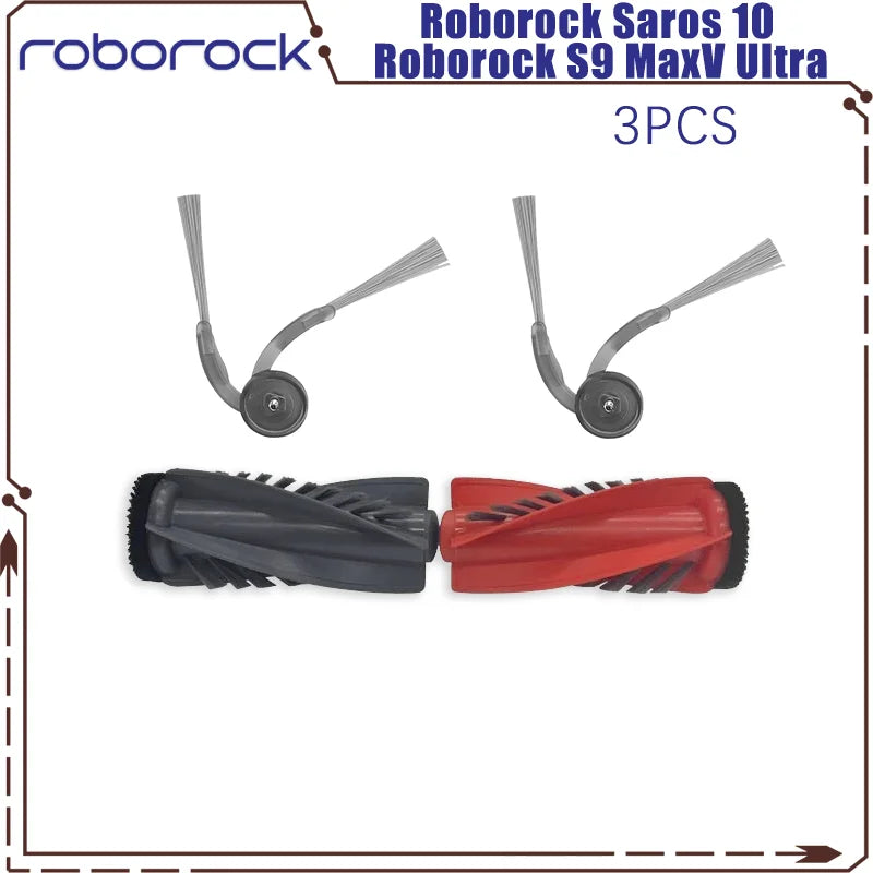 Tidesmit replacement parts kit for Roborock Saros 10 and S9 MaxV Ultra including main brush, mop, and HEPA filters