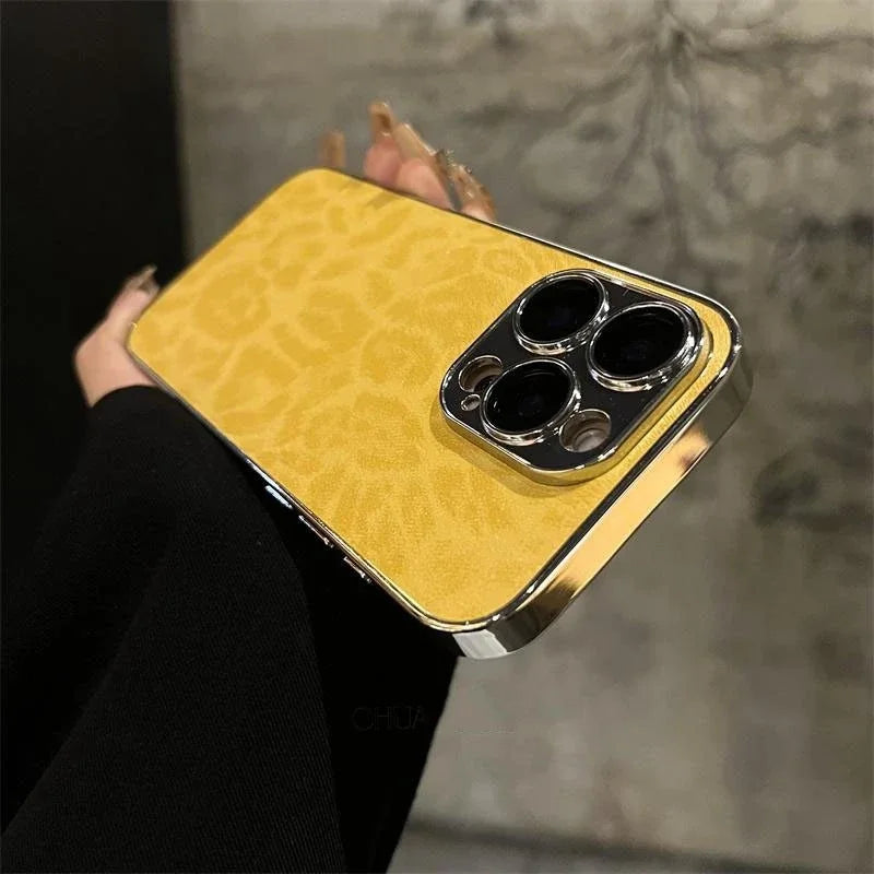 Leopard Print iPhone Case | Shock-Absorbing Drop Protection Tidesmit