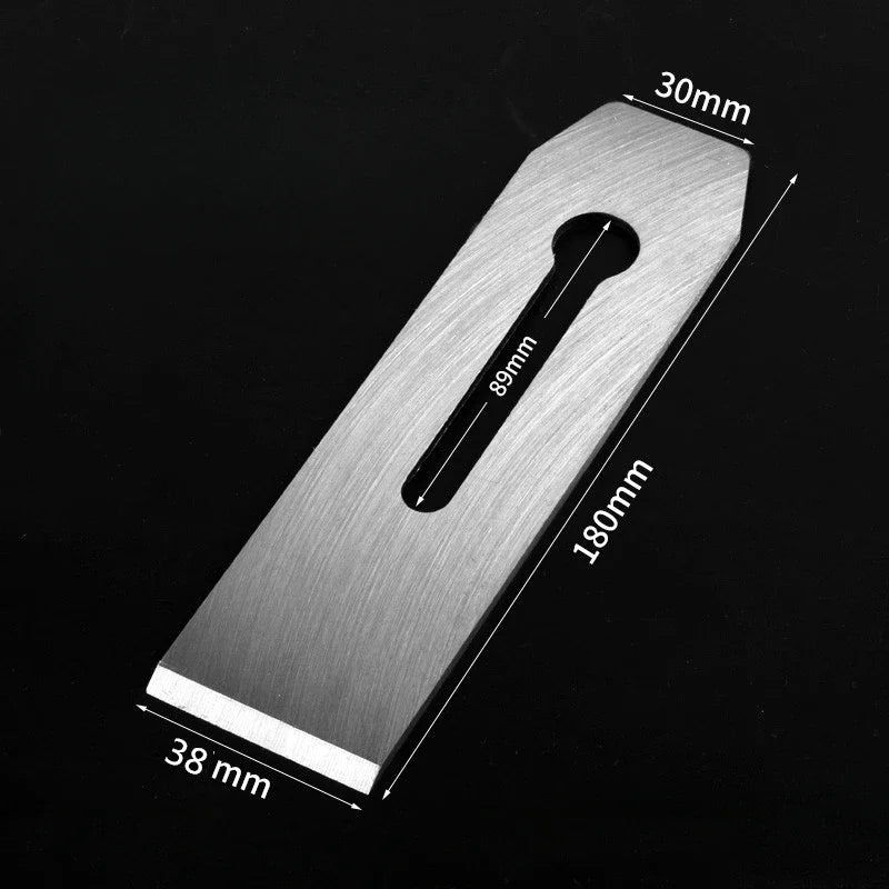 New Woodworking High Speed Steel Blade and White Steel Polishing Knife Set Fast Planer Woodcutting Knife Root Carving Tools DIY