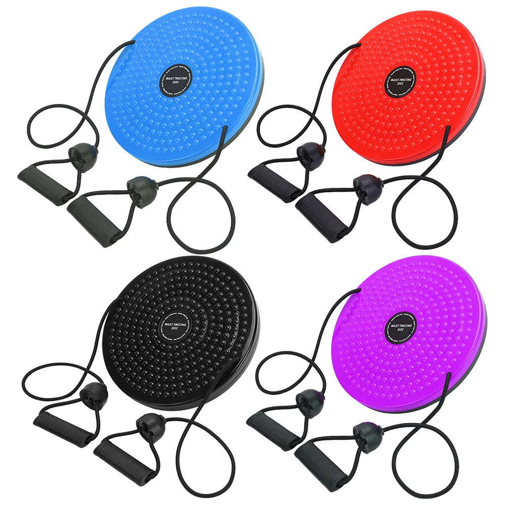 Waist Twisting Disc with Handles - Portable Full Body Toning Tool Body Shaping Massage Equipment Tidesmit