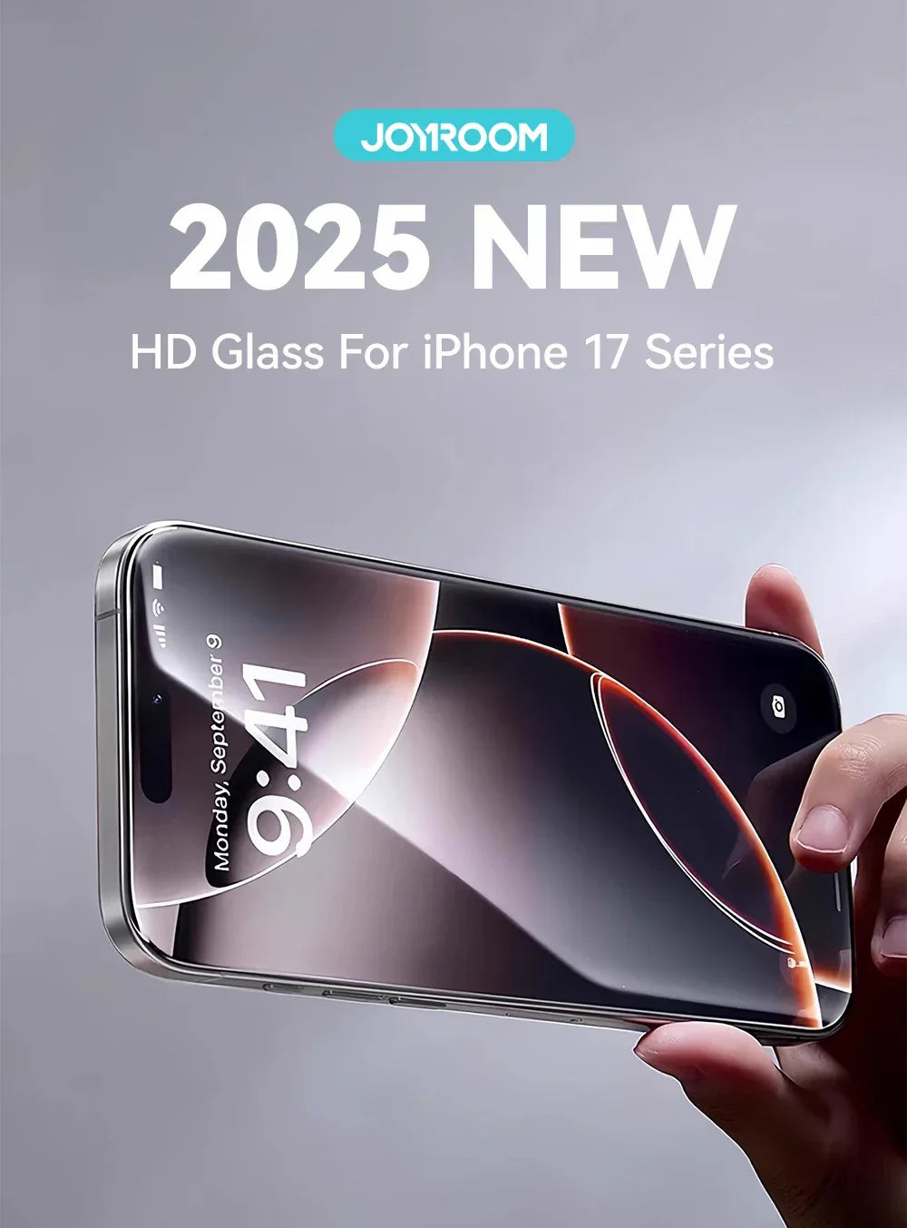iPhone 17 Pro Max Screen Protector - HD Tempered Glass 9H Hardness Tidesmit