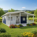Remote Mobile Homes 20ft 40ft Luxury Modern Prefab 3 Bedroom Portable Container House Granny House Expandable Home
