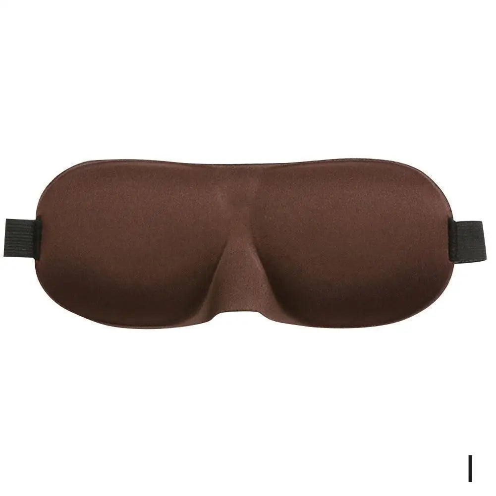 3D Travel Sleep Natural High Quality Portable Rest Soft Memory Foam Blindfold Padded Cover Eyepatch Cover Shade Mask Goggles