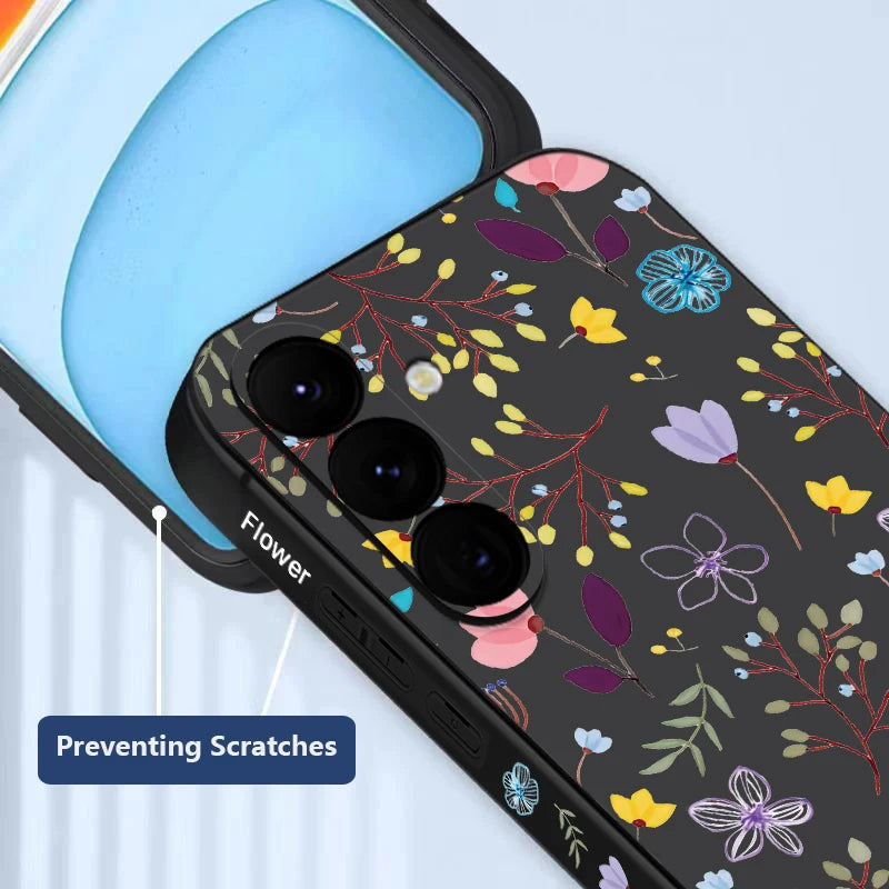 Floral Samsung Galaxy S25 Ultra Case | Slim Shock-Absorbing Cover Tidesmit