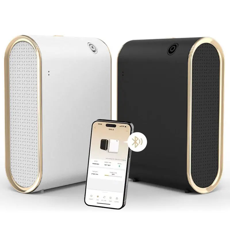 Waterless Room Fragrance Diffuser Smart Aroma Diffuser Machine Electric Smell for Home 500m³ Bluetooth Smell Distributor