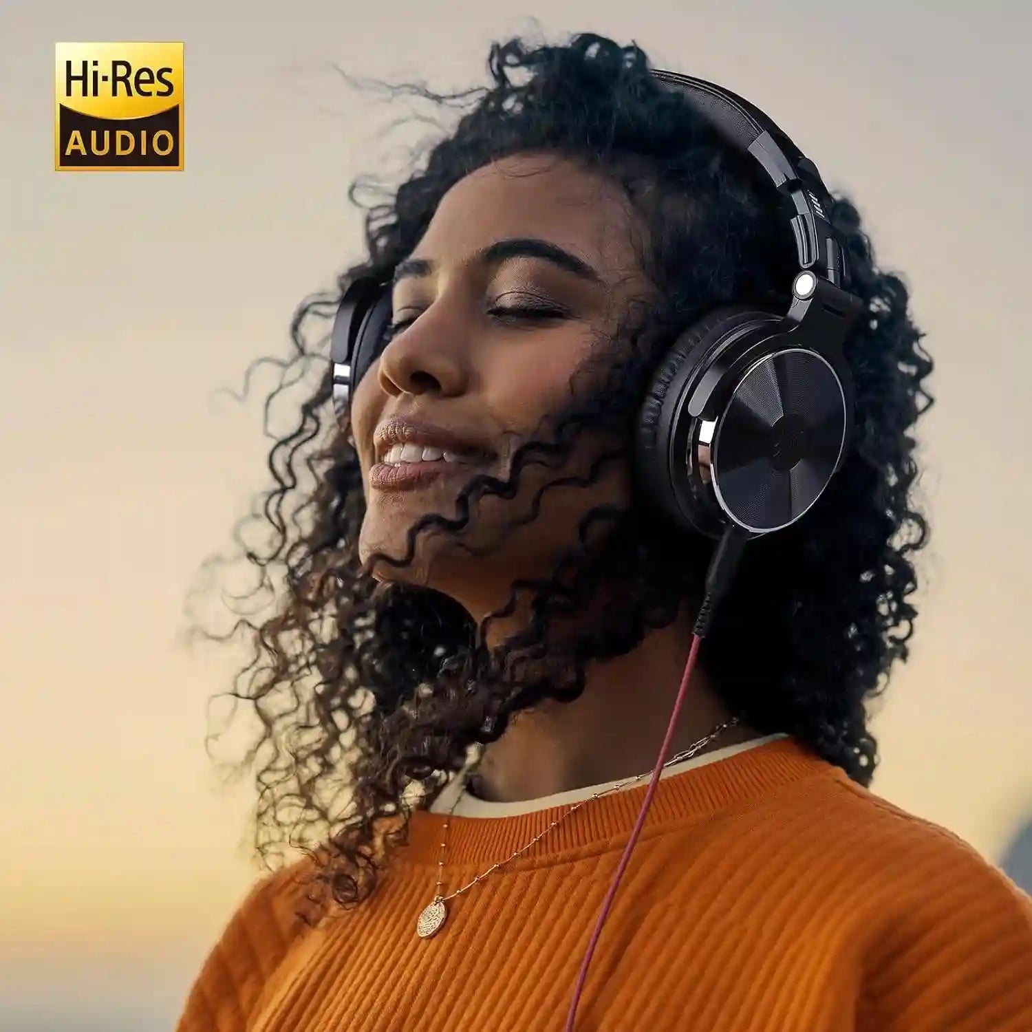 Wired Over-Ear Studio Monitor Headphones with Mic - Tidesmit Pro 10 Tidesmit
