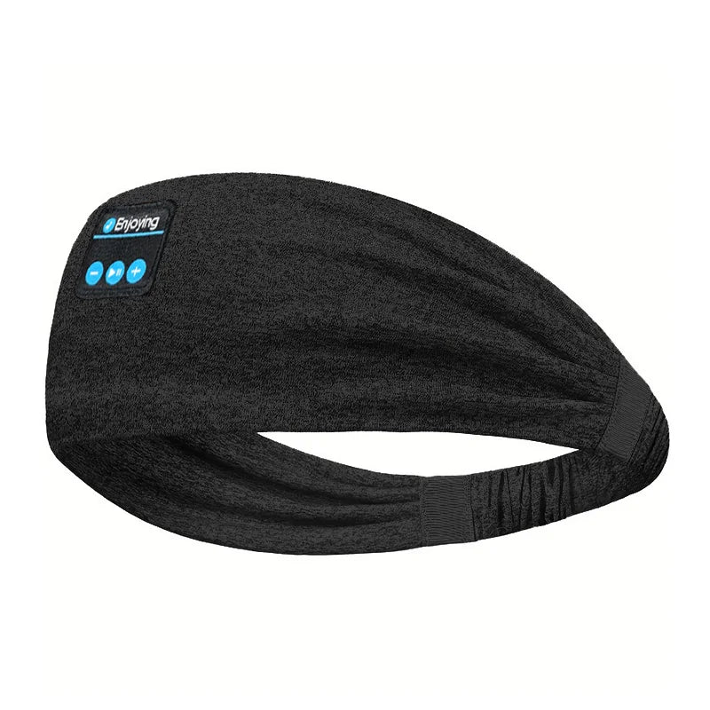 Bluetooth Sleep Headphones Headband – Wireless Sports Soft Fabric Band Dark Grey Tidesmit