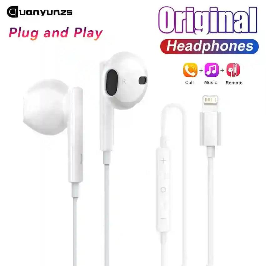 Wired Earphones for iPhone - Noise Isolating Buds by Tidesmit Tidesmit