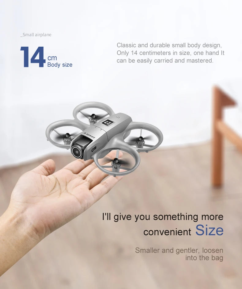 Mini GPS Camera Drone with 8K Dual Lens & Obstacle Avoidance Tidesmit