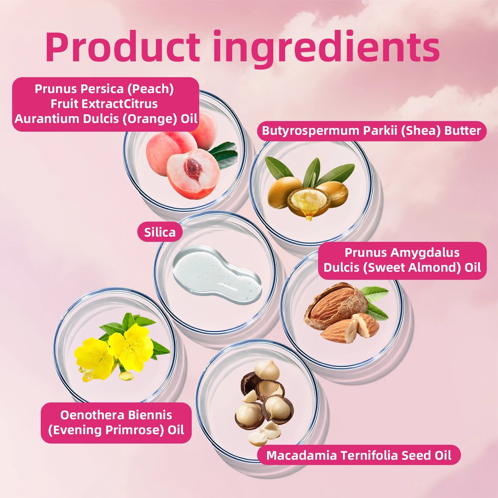 Peach Shea Butter Body Scrub Exfoliator - 150g Natural Skin Treatment Scrubs Treatments Tidesmit