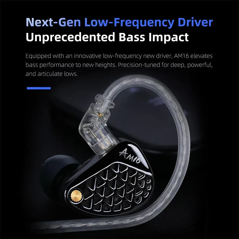 Tidesmit 16BA Driver Wired Earbuds HiFi Bass Noise Isolating Tidesmit