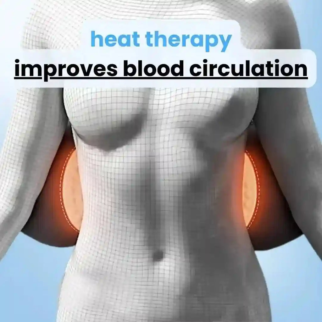 Back Massager with Heat and Vibration for Pain Relief - Tidesmit Relaxation Treatment Tidesmit