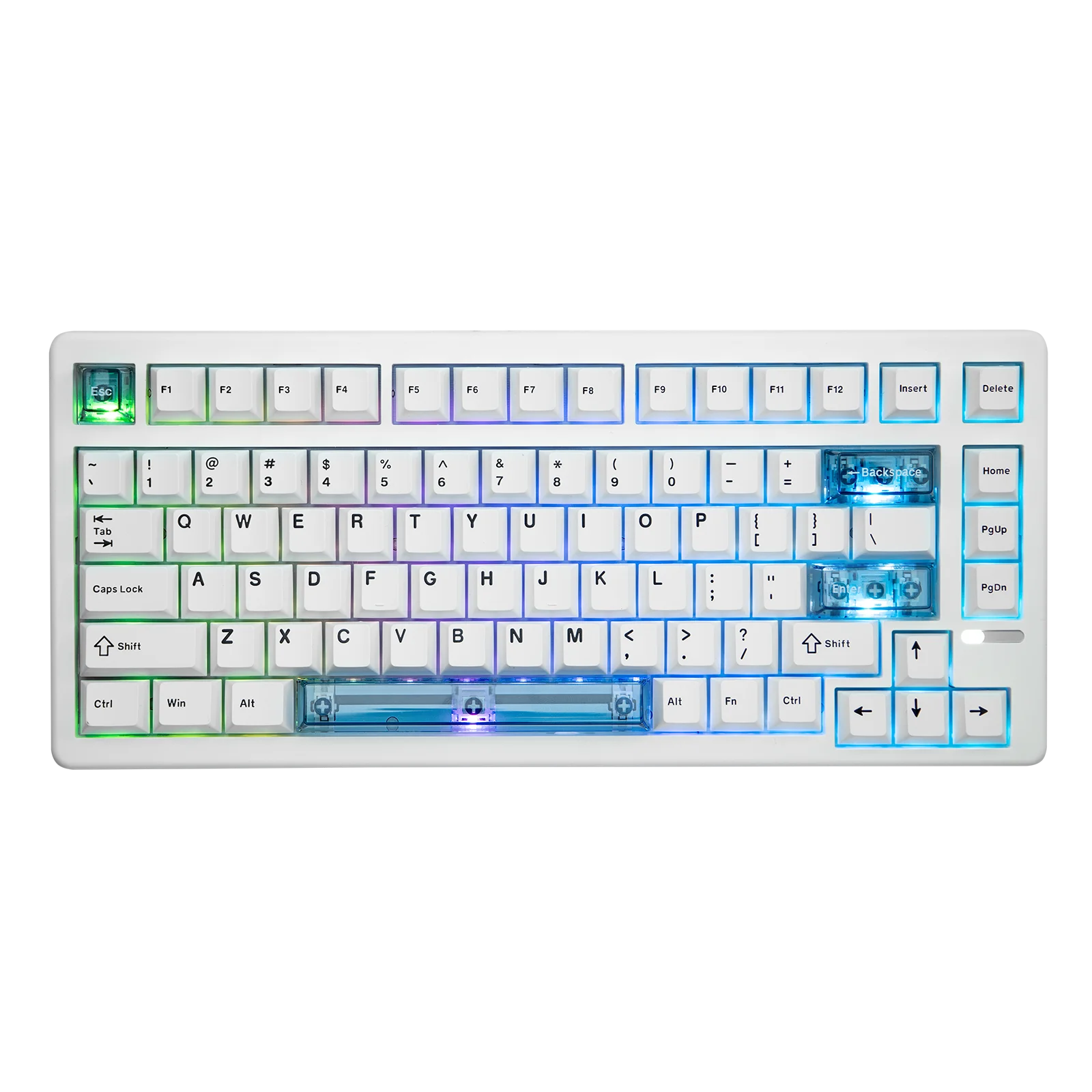 EPOMAKER HE80 75% US QWERTY Layout Hot-Swap Creamy Gasket Wired Hall Effect Magnetic Mechanical Keyboard DKS SOCD for PC/Mac