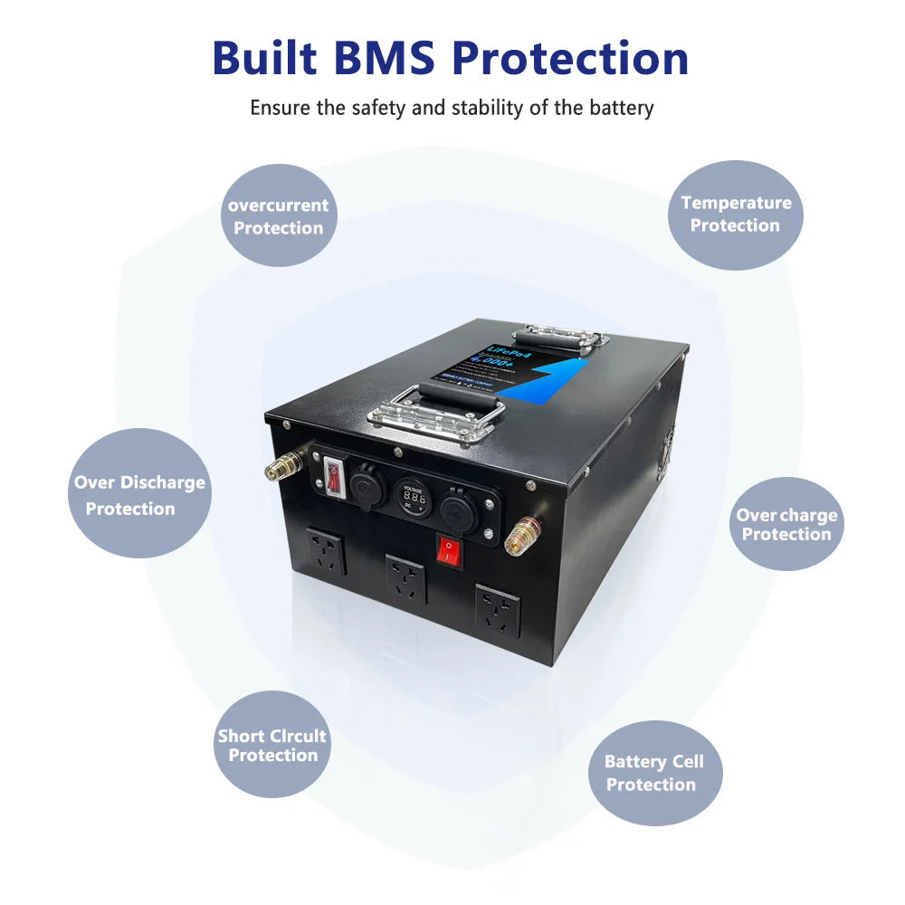 Portable Solar Generator 500W Pure Sine Wave Power Station by Tidesmit Tidesmit