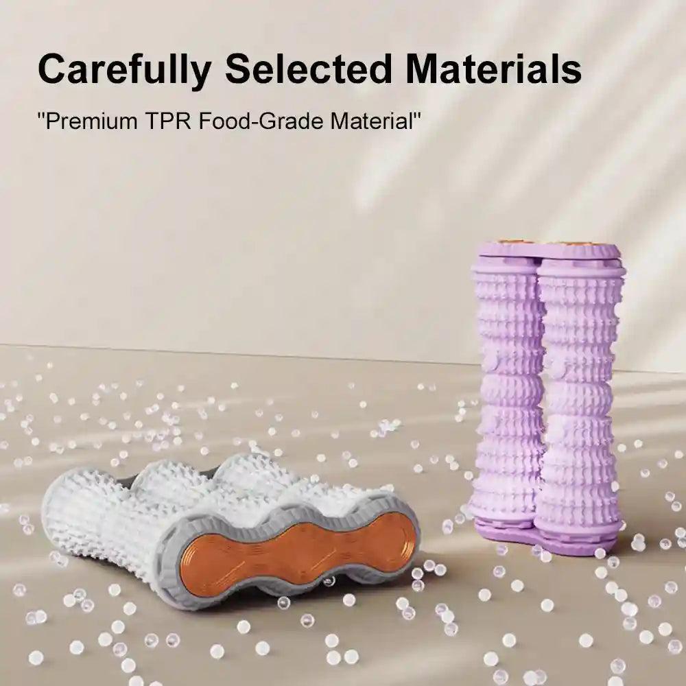 Massage Ball Foot Roller for Plantar Fasciitis – Deep Tissue Set Massage Roller Tidesmit