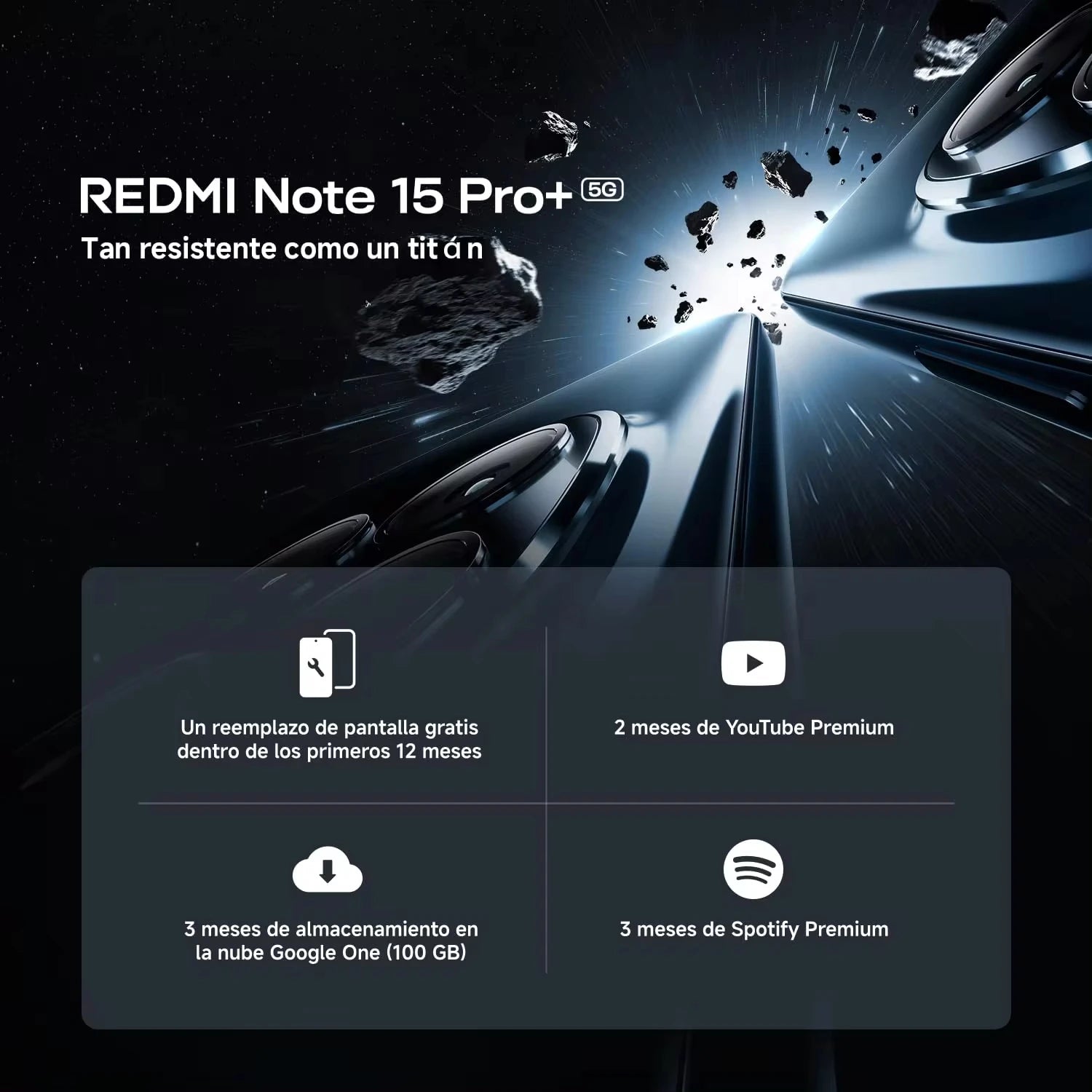 Xiaomi Redmi Note 15 Pro Plus 5G 8GB 256GB 12GB 512GB NFC 100W Hyper Charge 200MP Camera 6500mAh Battery
