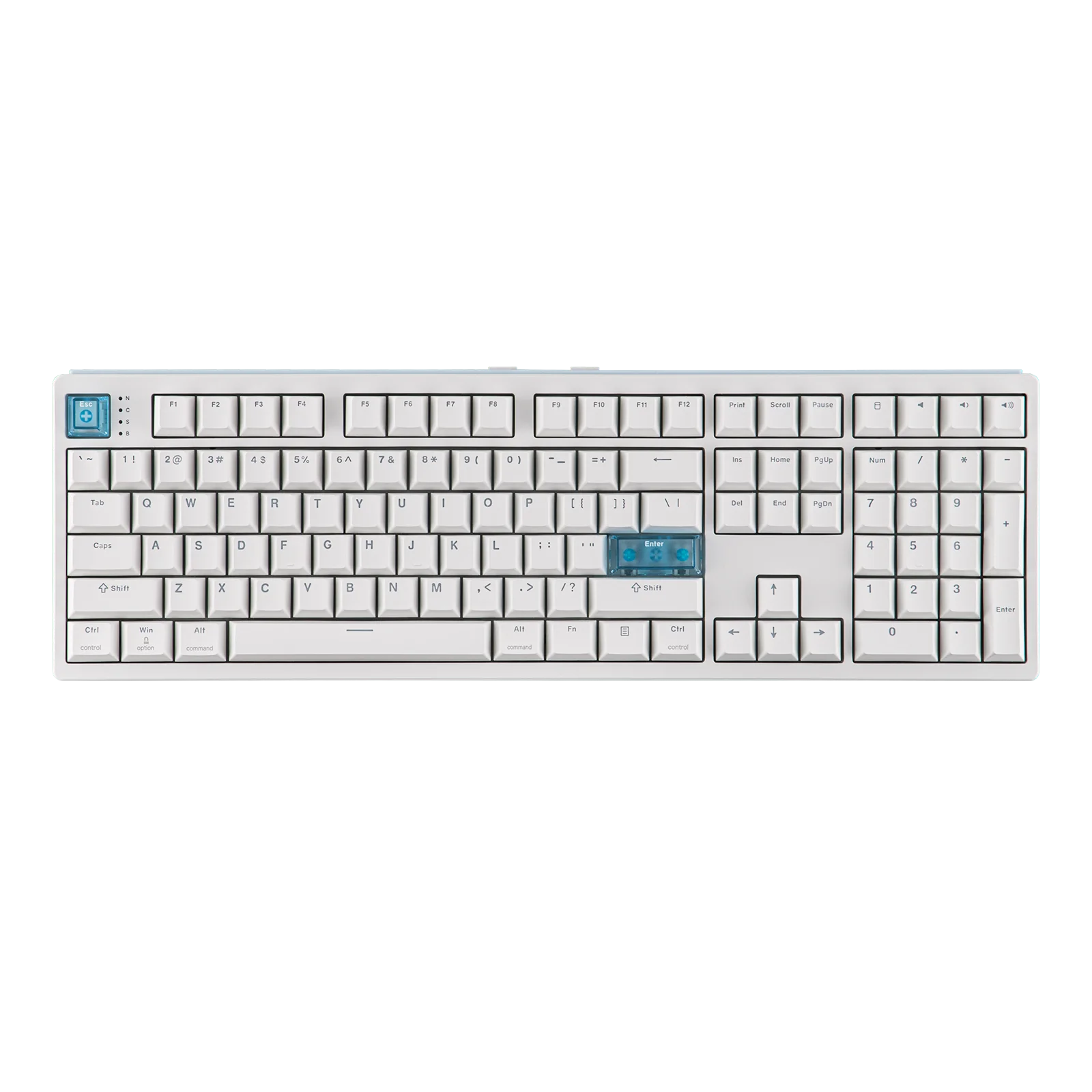 EPOMAKER HE108 100% ANSI US QWERTY Layout Wired/BT/2.4Ghz Wireless Hall Effect Mechanical Keyboard with SOCD/DKS & Rapid Trigger