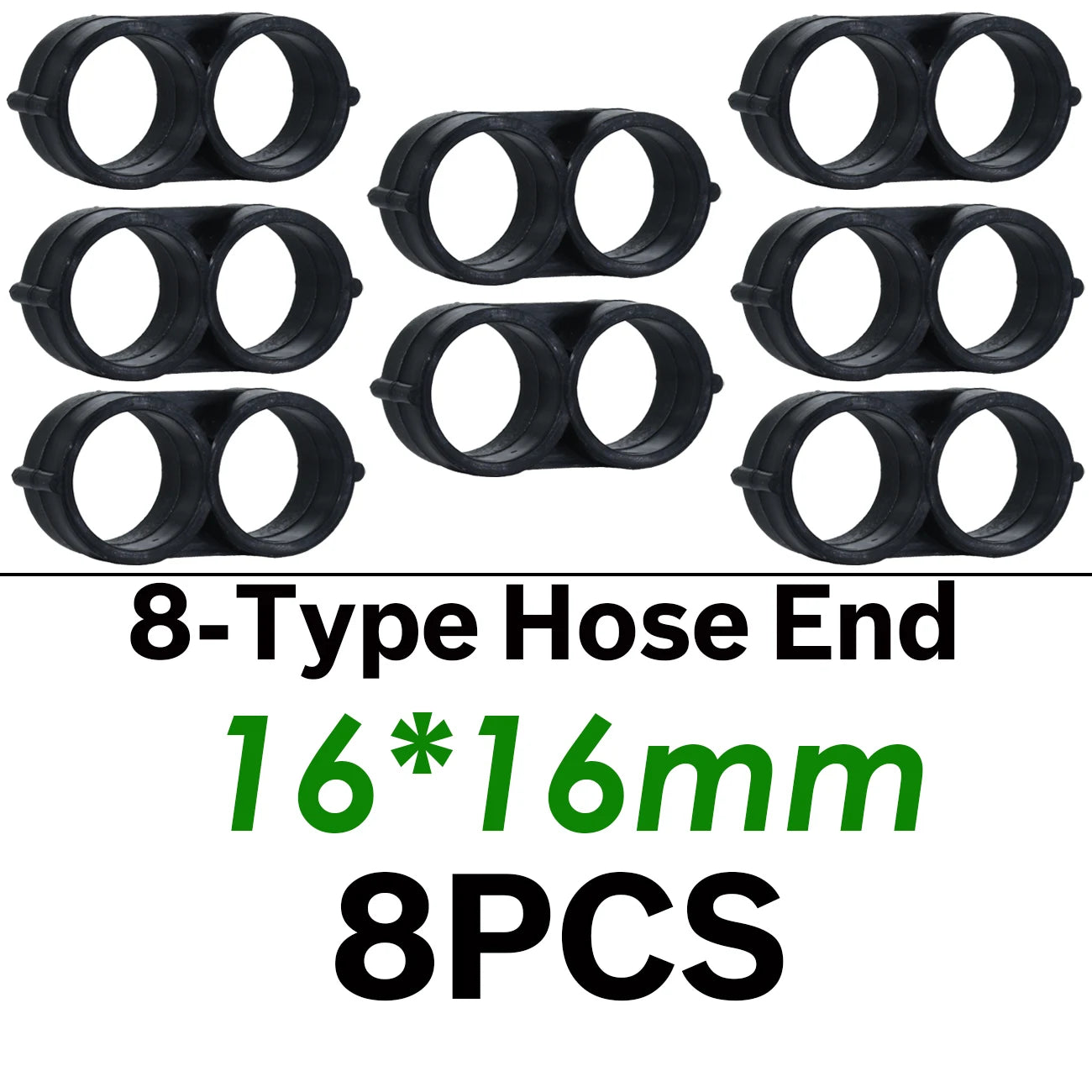 1/2" 3/4" Male Female Thread Connector To Barb 16mm 20mm 25mm PE Hose Adapter Tee Elbow Garden Irrigation Drip Watering System