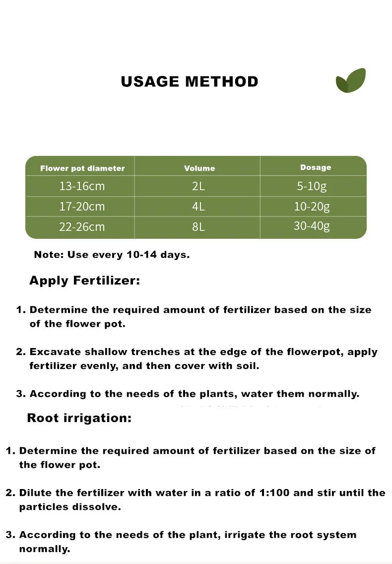 350g natural potassium magnesium of sulphate fertilizer Vegetable and fruit universal water-soluble organic fertilizer