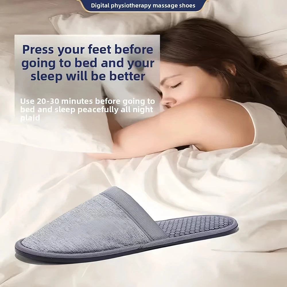 EMS Foot Massager Electric Pulse Relief Shoes - Portable Home Wellness Relaxation Treatment Tidesmit