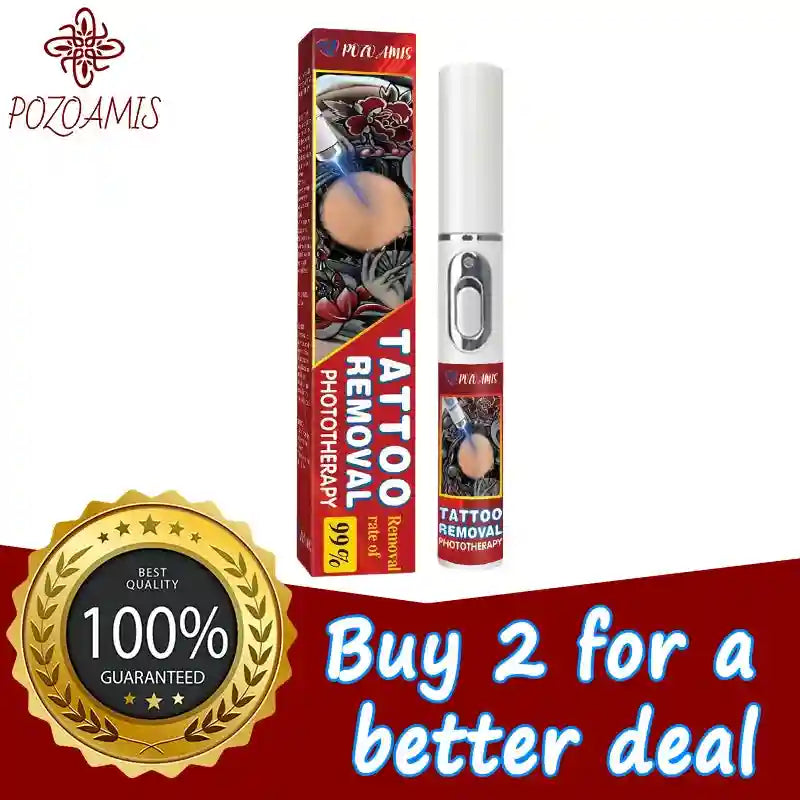 Tattoo Removal Cream for Body and Face - Professional Fast Action Formula Scrubs Treatments 1 bottle Tidesmit