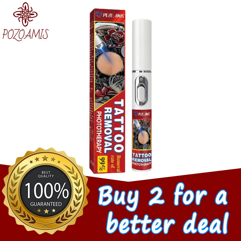 Nano Laser Tattoo Removal Solution | Professional Ink Eraser - Tidesmit Scrubs Treatments 1 bottle Tidesmit
