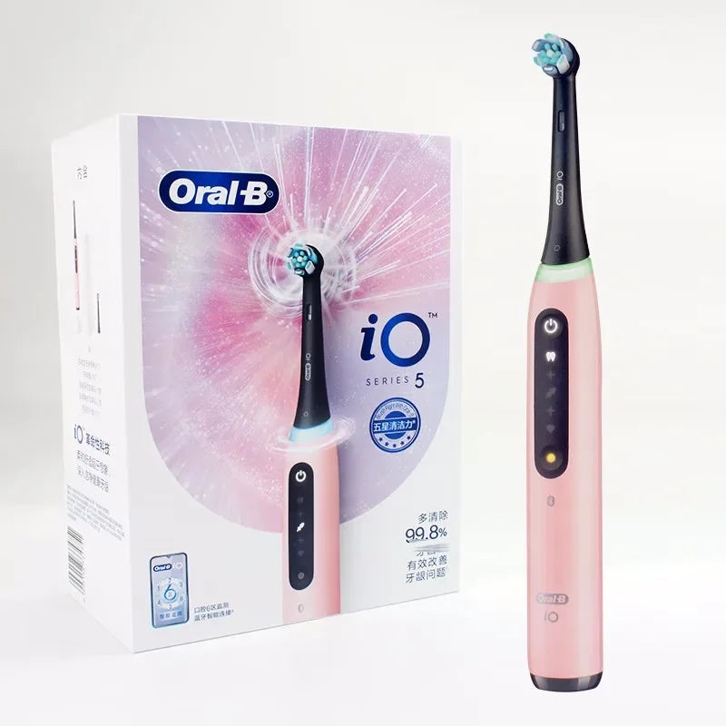 Oral B Electric Toothbrush IO Series Rechargeable Waterproof Smart Rotating Timing Electronic Tooth Brushes IO2 IO3 IO4 IO7 IO9