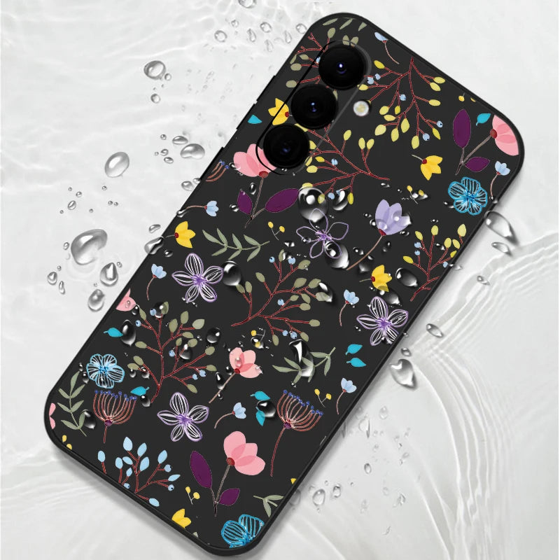 Floral Samsung Galaxy S25 Ultra Case | Slim Shock-Absorbing Cover Tidesmit