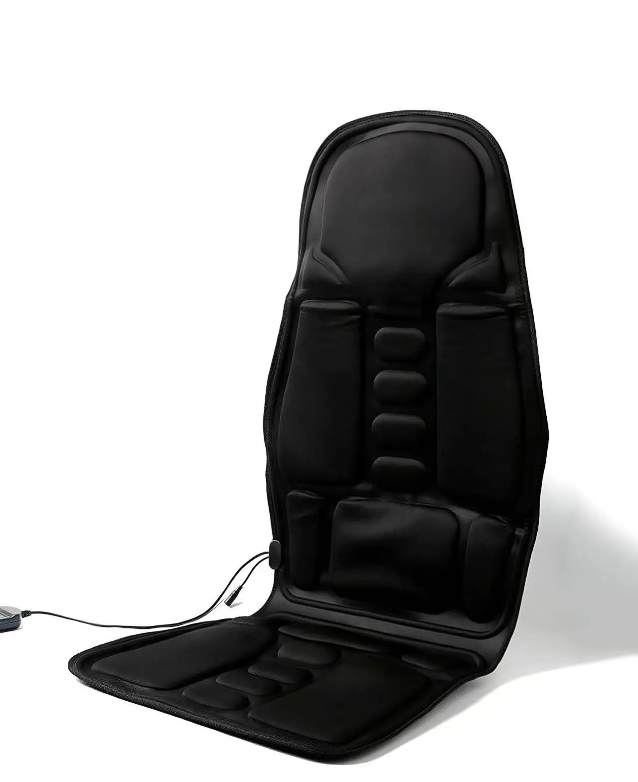 Heated Massage Cushion: Electric Massager for Neck and Back - Black Massage Cushion Tidesmit