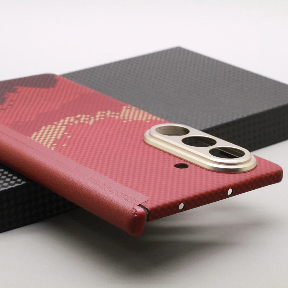Samsung Galaxy Z Fold 7 Aramid Fiber Case | Slim Shock-Absorbing Cover Tidesmit