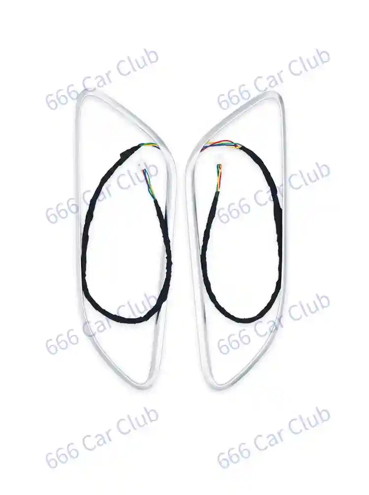 Mercedes-Benz Ambient LED Turbine Vents, 12-Color Interior Lighting Kit Tidesmit