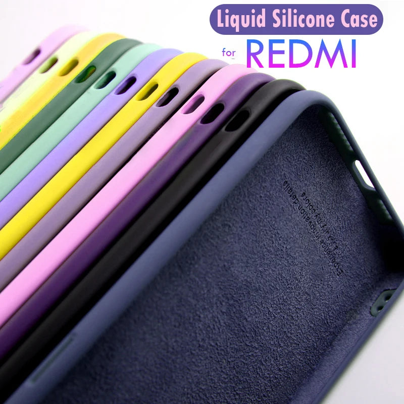 Liquid Silicone Phone Case for Xiaomi Redmi - Shockproof Cover Tidesmit