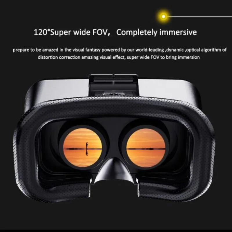 4K VR Headset for Smartphones: Immersive 3D Mobile Glasses Tidesmit