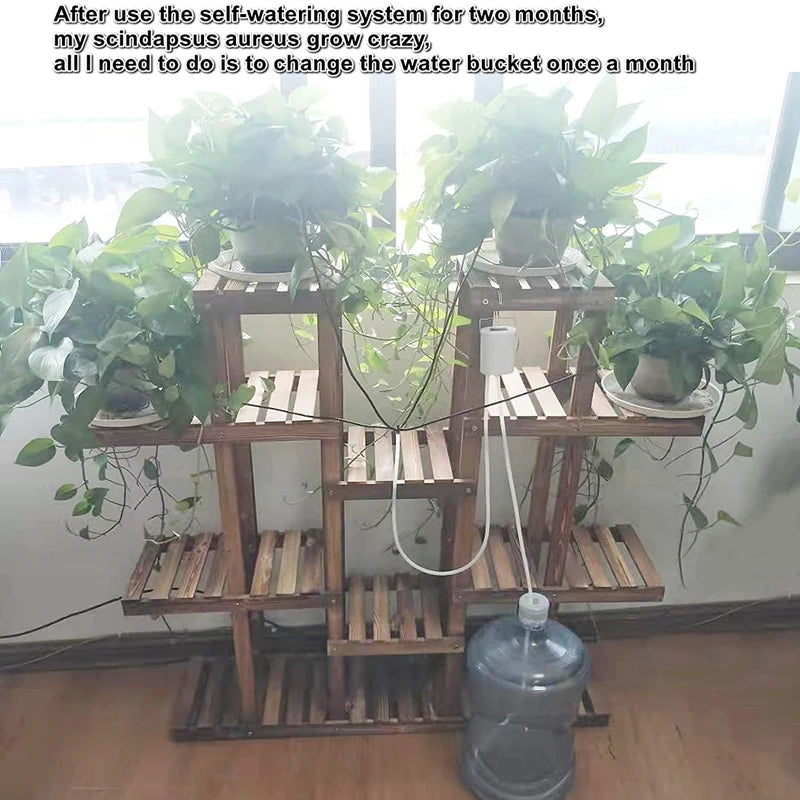 Cheapest Self-Watering Kits Intelligent Drip Irrigation Automatic Watering System Kits Plant Watering Spike Device Water Dripper