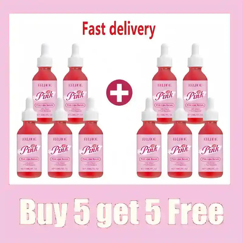Lip Plumping Serum: Hydrating Anti-Wrinkle Treatment by Tidesmit Lip Care 10pcs Tidesmit