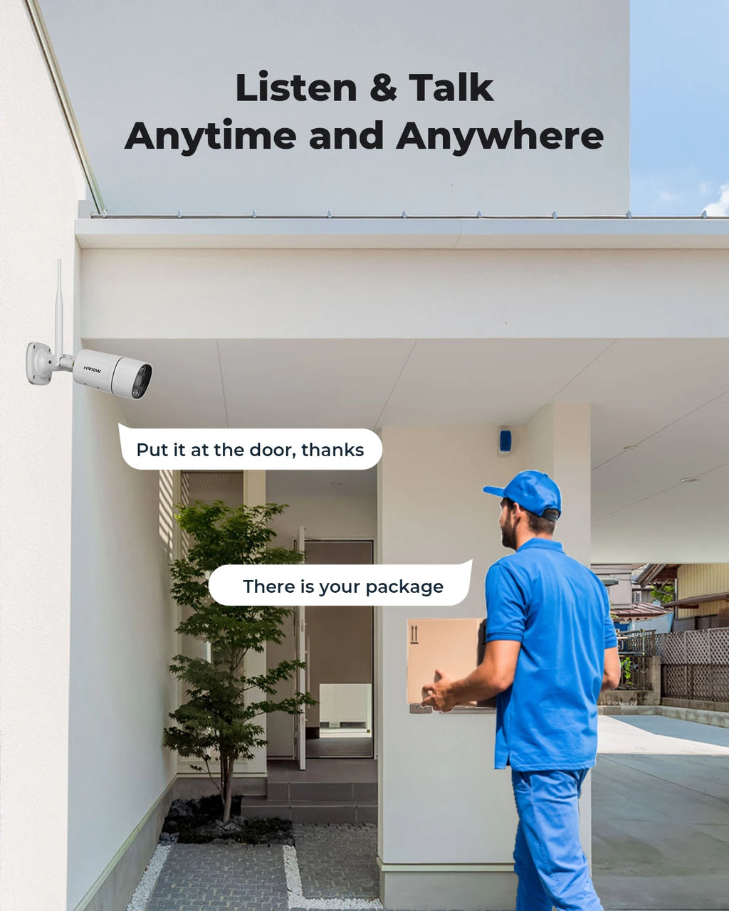 H.view 8CH 5mp Wireless Wifi Camera Security System CCTV Camera Video Surveillance Kit NVR Indoor Outdoor Two-Way Audio Xmeye